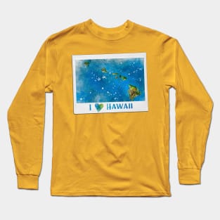 snapshot - i heart hawaii Long Sleeve T-Shirt